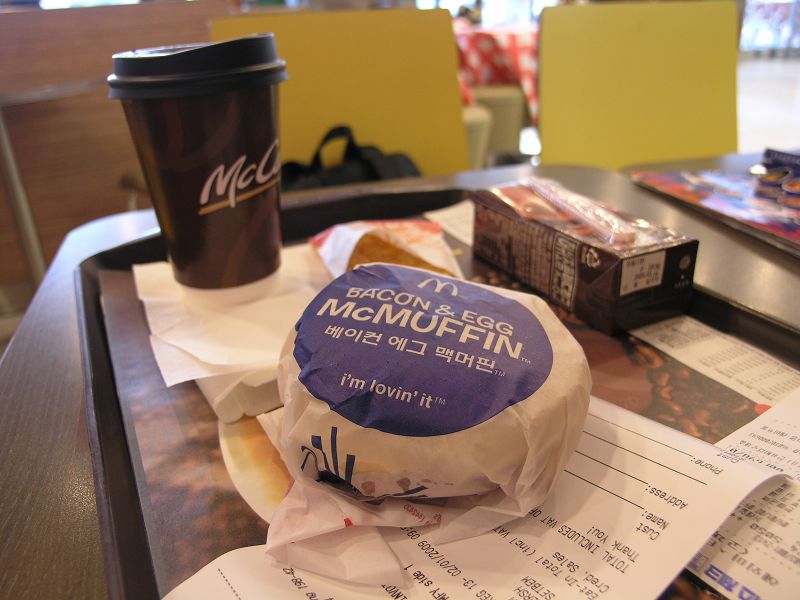 韩国麦当劳入乡随俗主推咖啡