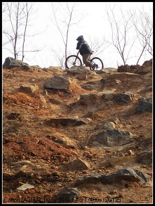 馄饨卖力的把车推了上去