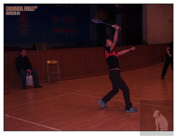 岸芷动作幅度也够大的