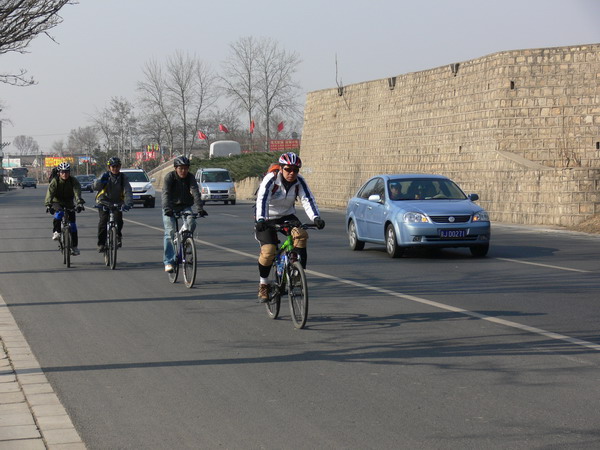 参赛观赛路上的我们4人