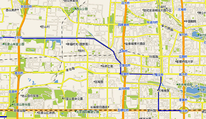 这是去时一半的路。