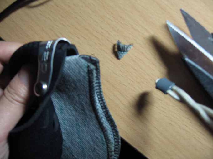 可以看到滤片里面的碳粉