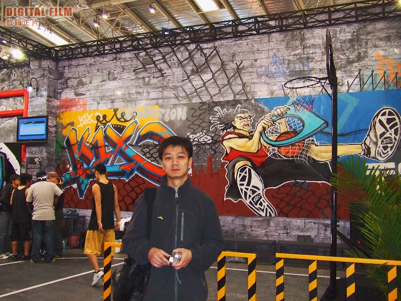 篮球投篮表演区