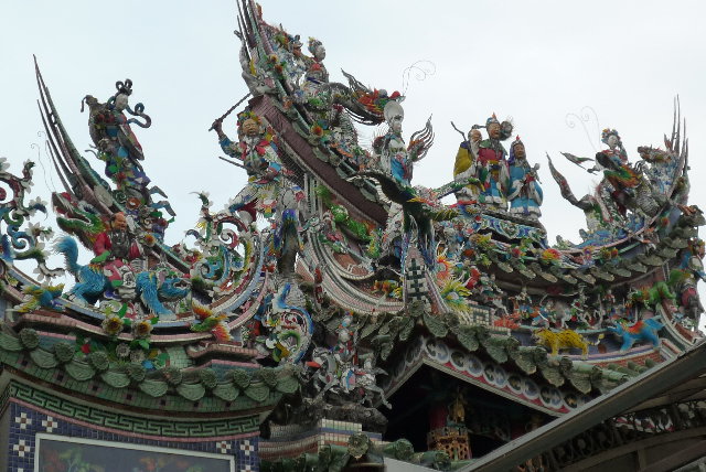 台灣的廟都很漂亮~
