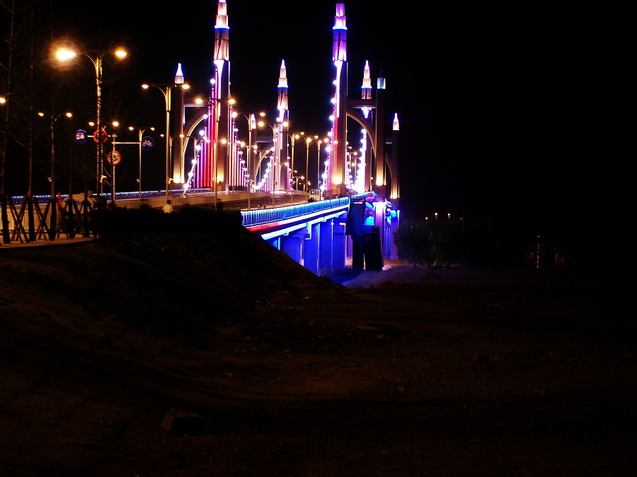 昌平南邵大桥夜景