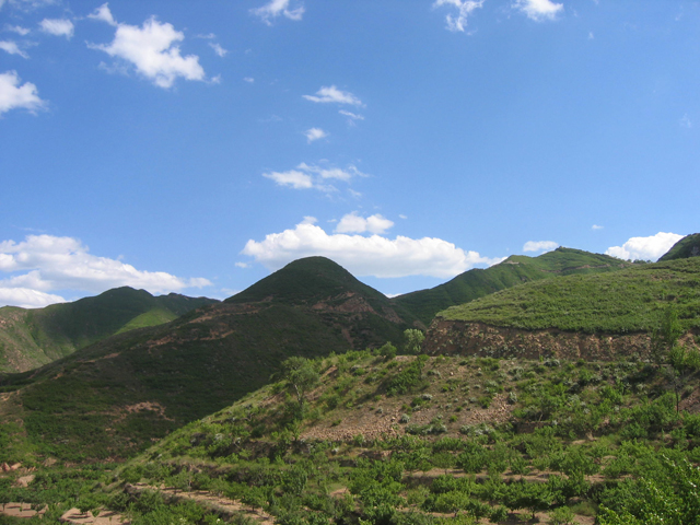 错落有致的云层