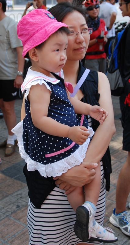 专注的表情……