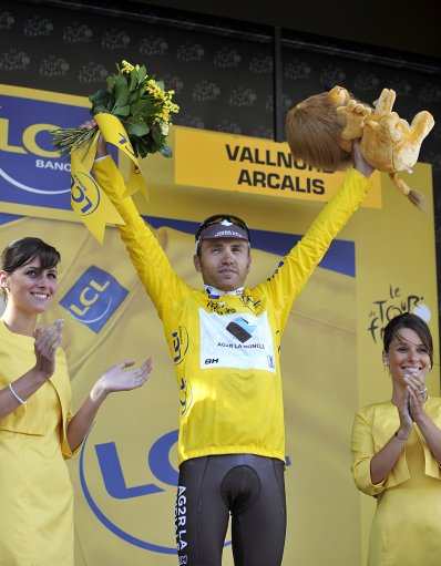 诺森蒂尼获黄衫