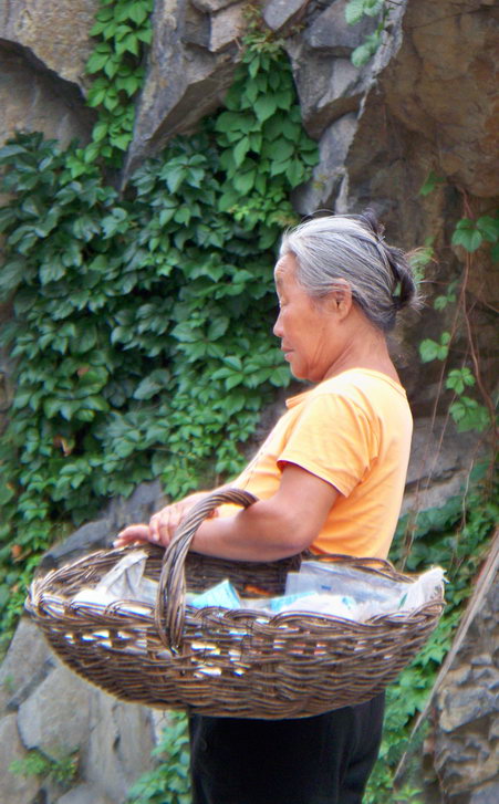 做生意的当地人