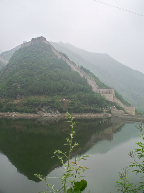 黄花城长城，水中的长城