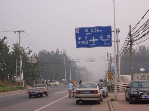 潮白河右堤路
