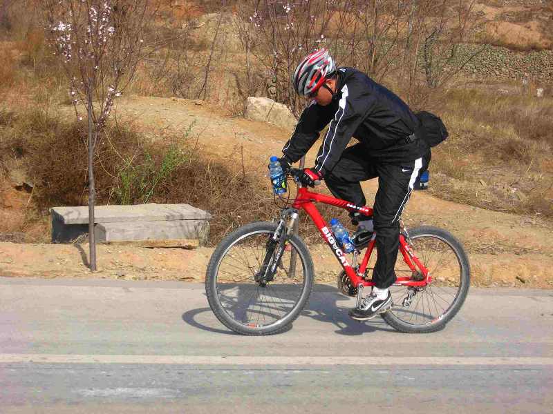 我和粗面鱼丸的一次骑行。