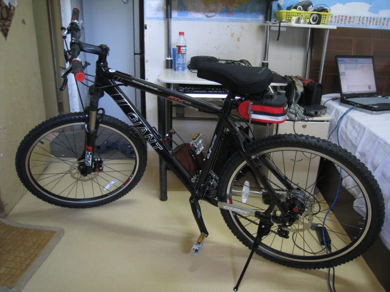 车子买大了 19寸的架子 出掉换辆17寸的