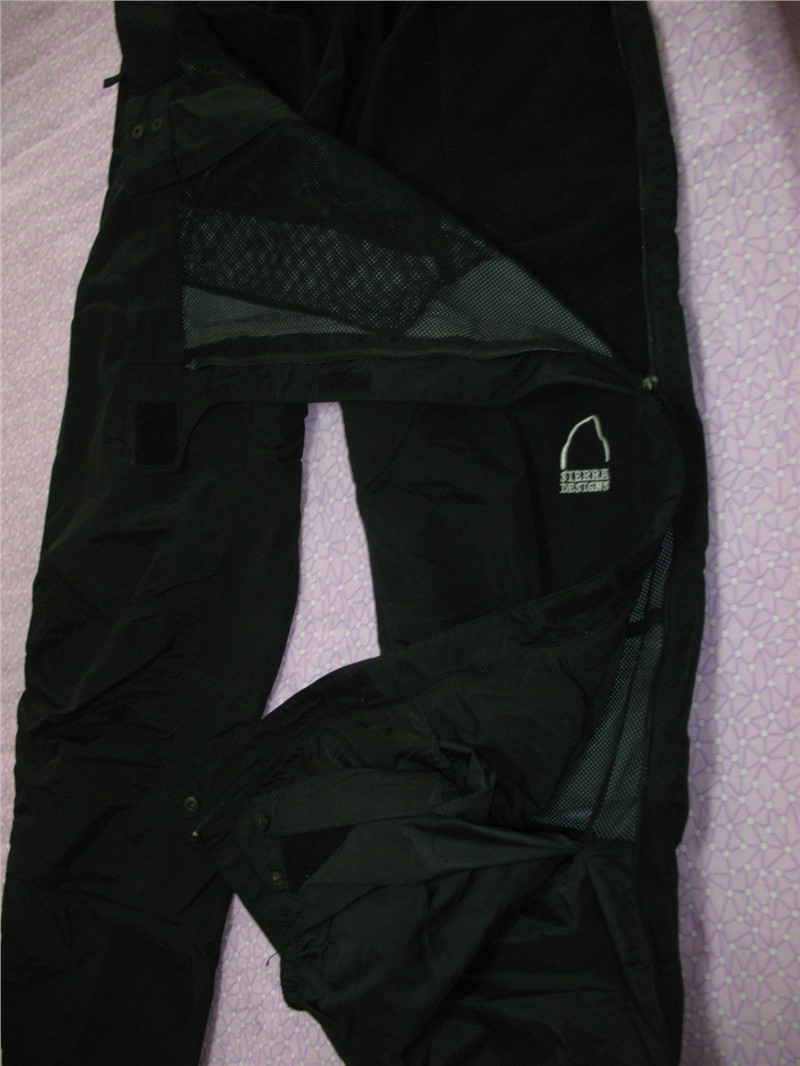 上下两开的侧部拉链