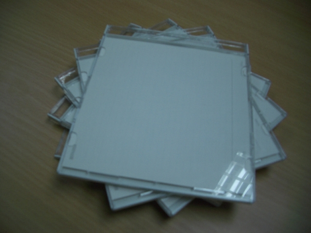 准备分发的光盘