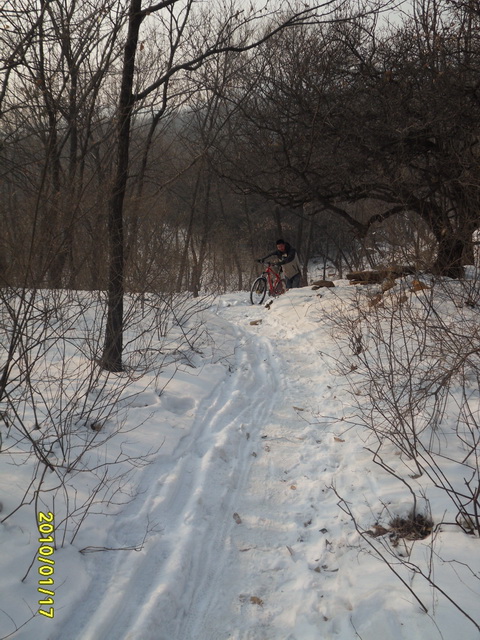 上坡还是不好骑的