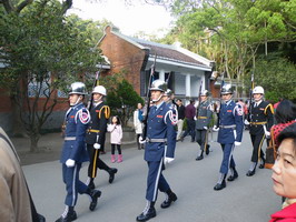 蒋介石陵寝卫兵