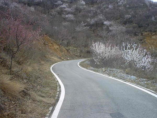 从上苇甸向禅房进发