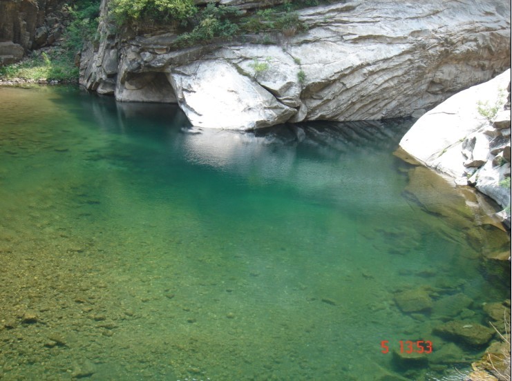 还是那池清水，很干净