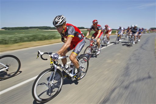 阿姆斯特朗骑行车队中