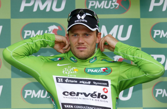 冲刺绿衫依旧属于我