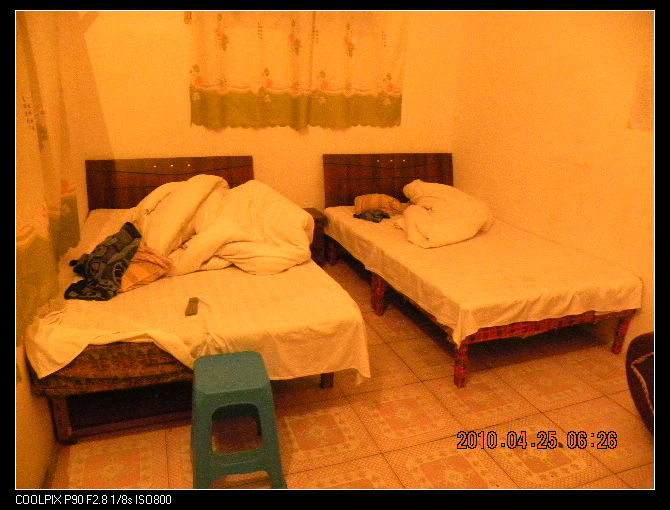 瓦胡同村旅店的标准间