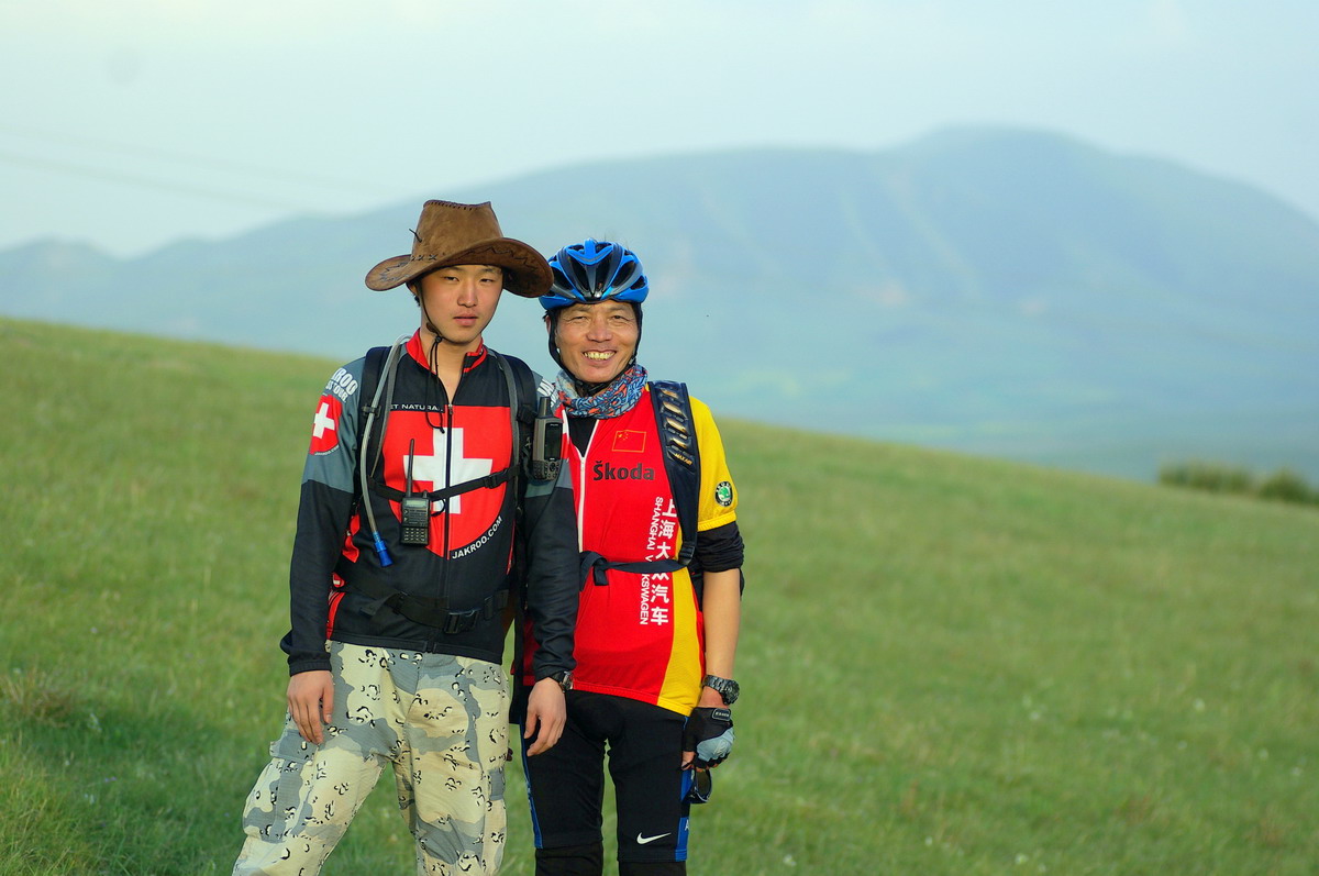 小鬼&老林——本队两位领骑