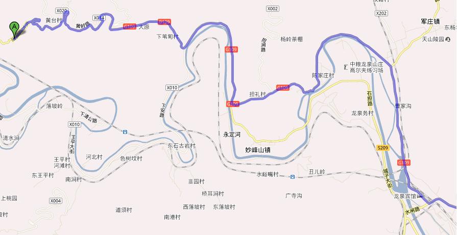 东方红返回 东方红隧道 - 三家店水坝.JPG