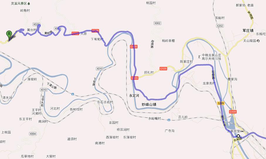 东方红出发 三家店水坝 - 东方红隧道.JPG