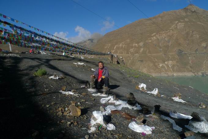 中途休息。。看看我都啥样了