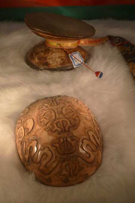 人头骨做的法器