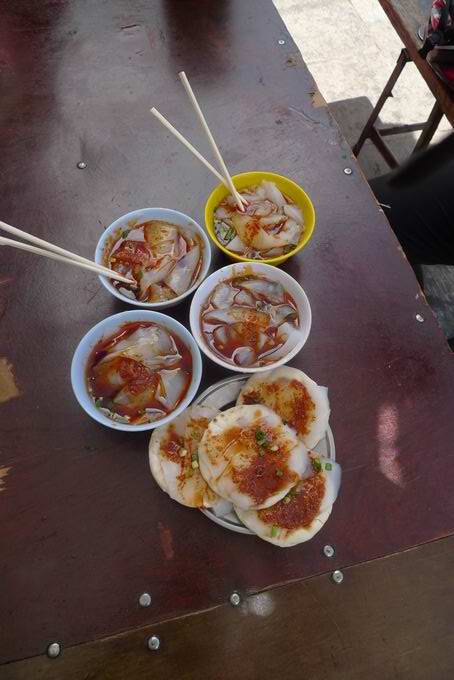 藏式凉粉和凉粉烧饼