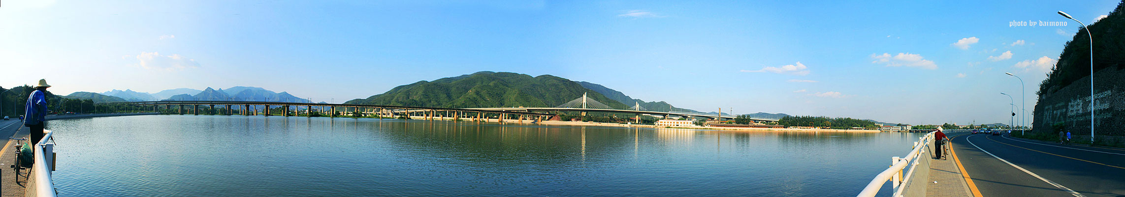 三家店水库全景