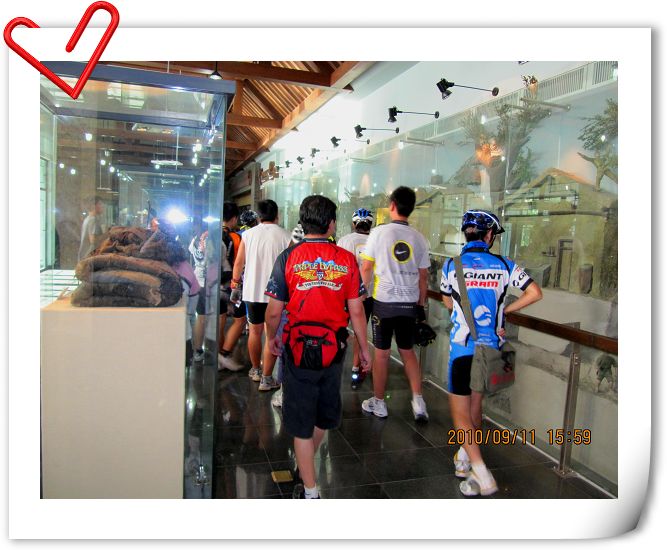 认真参观纪念馆。