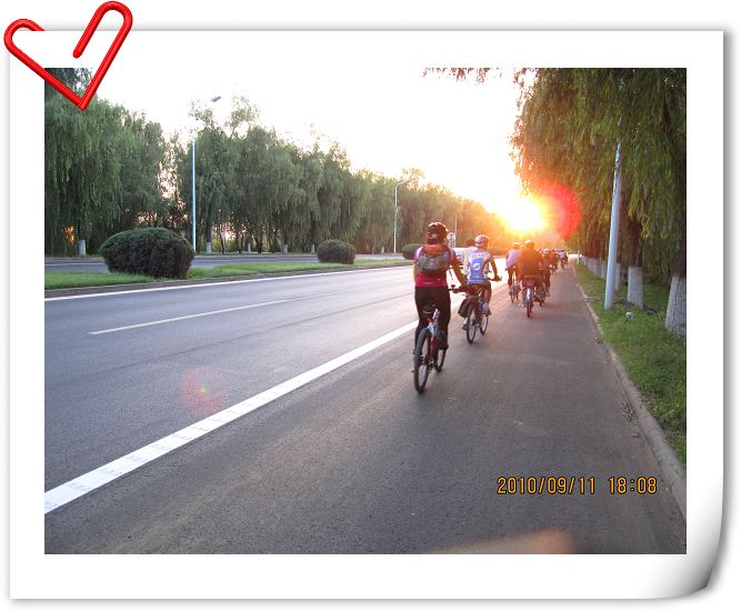 在顺平路的返程路上。