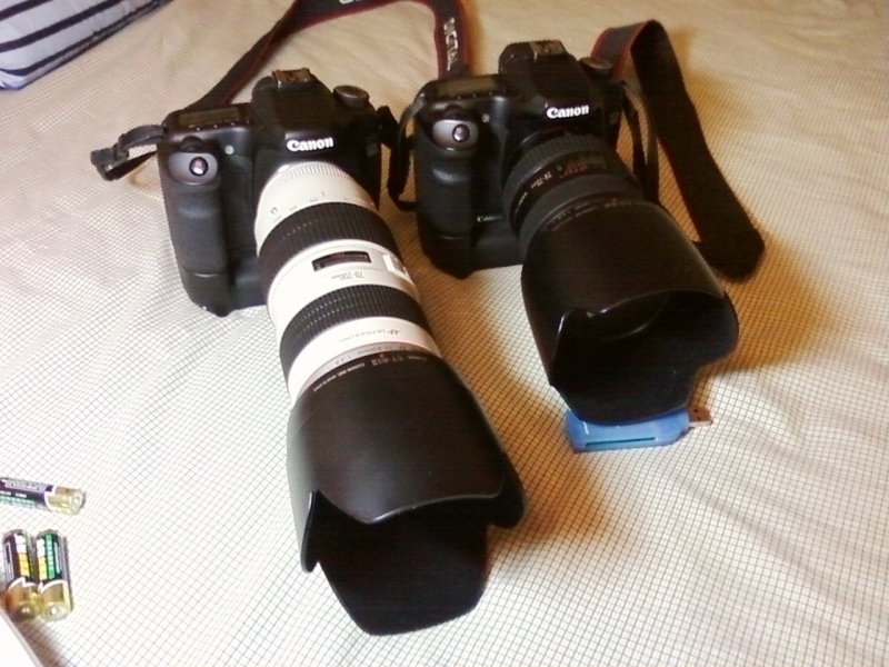 双40D + 70-200F2.8     24-70F2.8