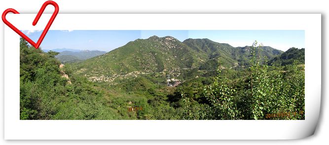 看着返爬慈悲峪的路，我的腿没骑就软了。