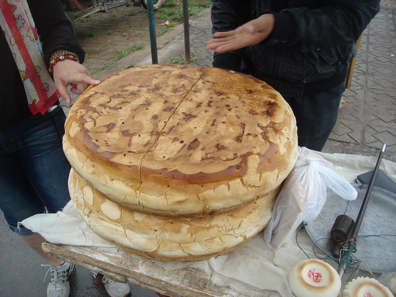 陕西面食——锅盔
