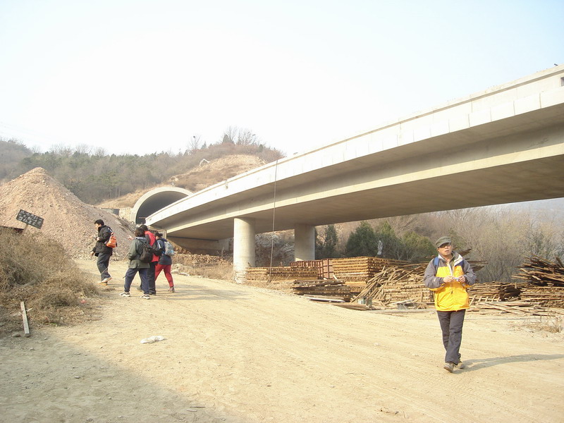 建设中的108国道