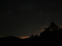 拍到的第一张星图