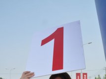 美女在固安绕圈赛现场（部分）