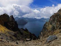 长白山天池（北坡，2014年7月）