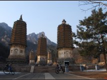 银山塔林的塔林