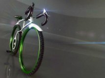 没有链条的折叠自行车