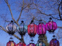 后海和钟鼓楼(彩色)