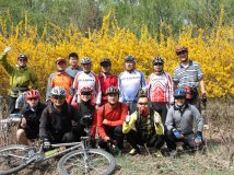 4月16日，八达岭骑行归来