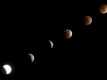 补发周六的月全食