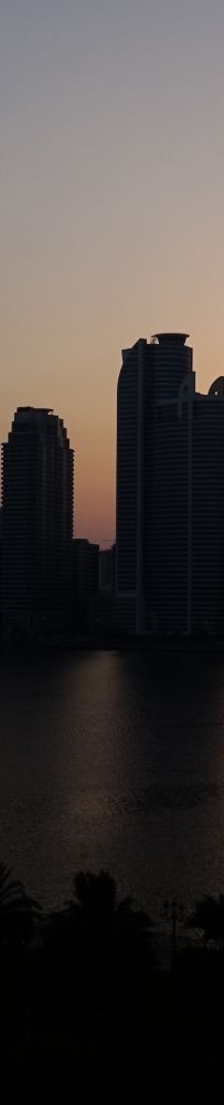 沙迦落日－10月22日