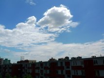 又一次瓦蓝的北京天20100530