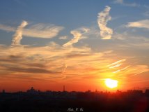 By China--日落夕山